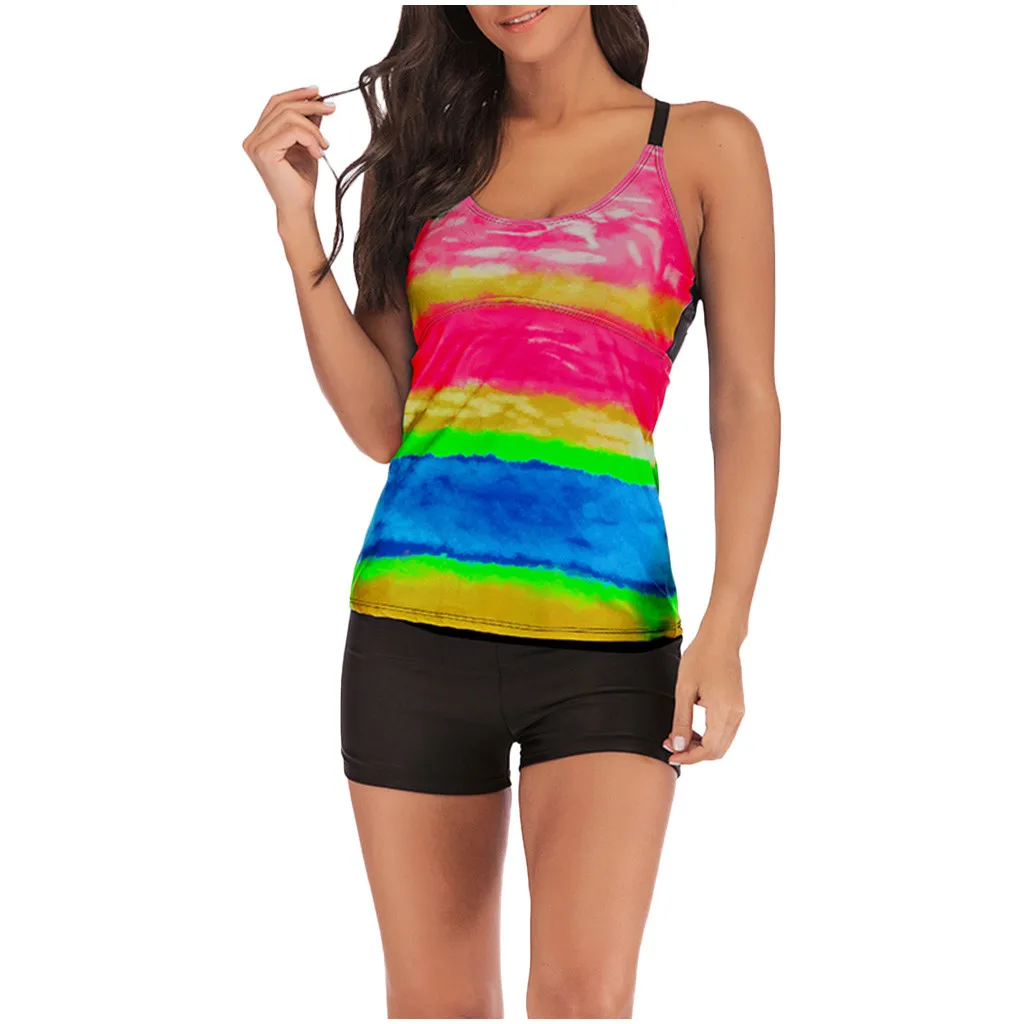 Женский купальник SAGACE сексуальное бикини с винтажным принтом купальный костюм