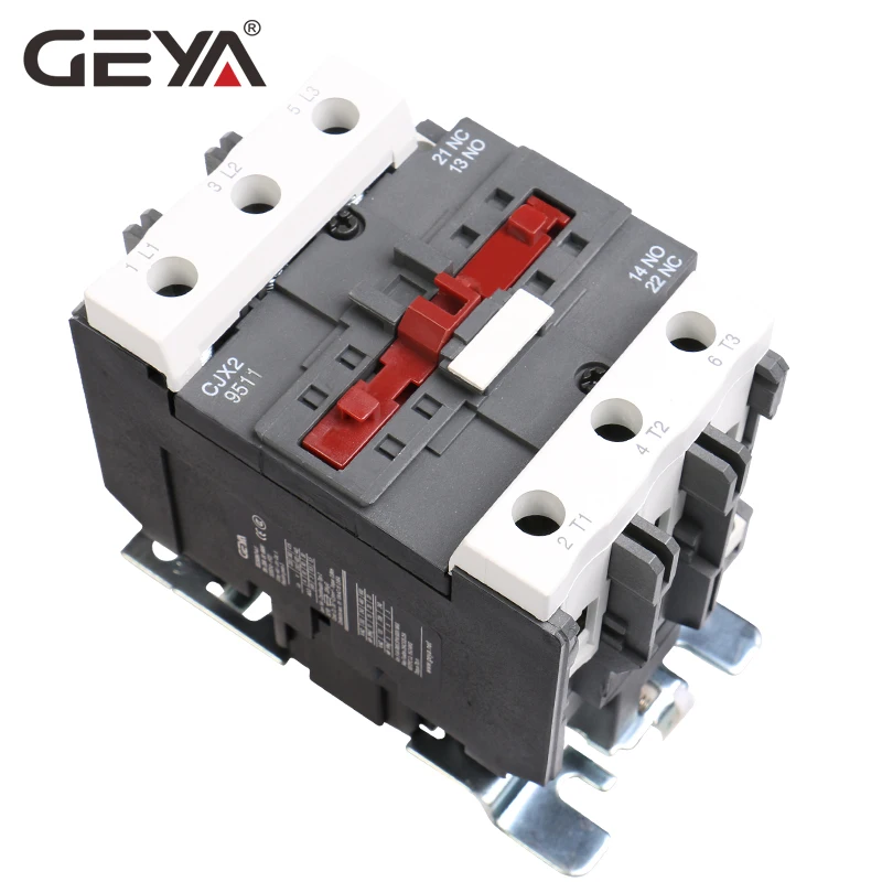 GEYA CJX2-8011 9511 магнитный контактор переменного тока 80A 95A промышленный электрический