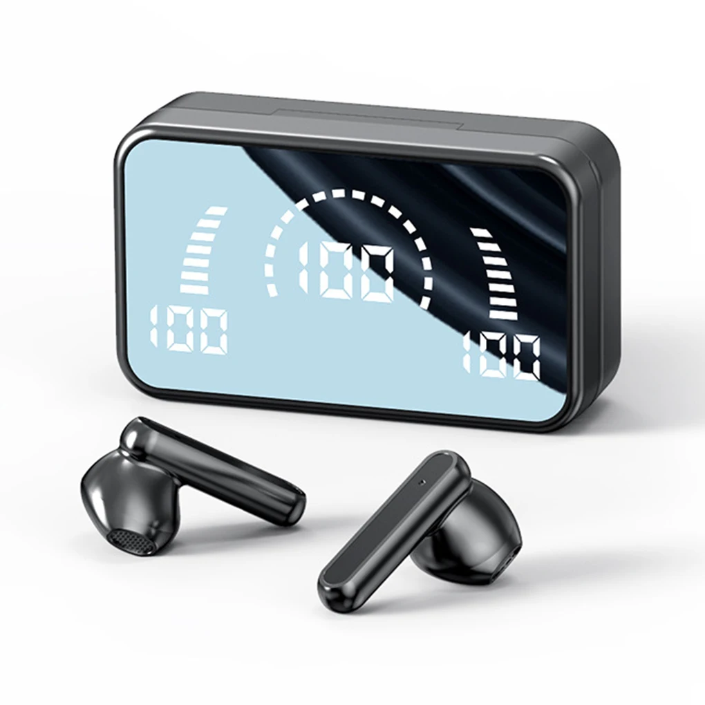 

S2O TWS Bluetooth 5.1 Wireless Headphones Charging Box HIFI Stereo Sound Waterproof Sports Earphones With Microphone NEW