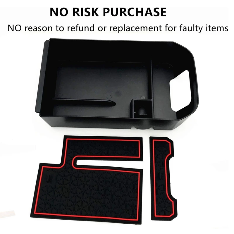 

for Toyota RAV4 Accessories Center Console Organizer Tray Armrest Box Secondary Storage for 2019 2020 2021 Toyota RAV4
