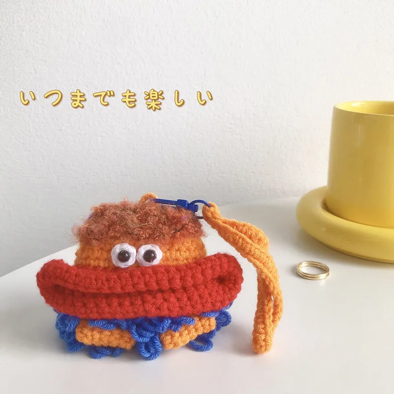 

For huawei Freebuds 4i case,Cute Plush Sausage mouth Case for Freebuds 3 4 Bluetooth Earphone Case Protective for FreeBuds pro