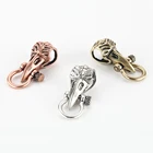 Бусы на веревочке для изготовления ювелирных изделий, золотые бусины с отверстием в виде птицы, для рукоделия, аксессуары для браслетов сделай сам, оптом