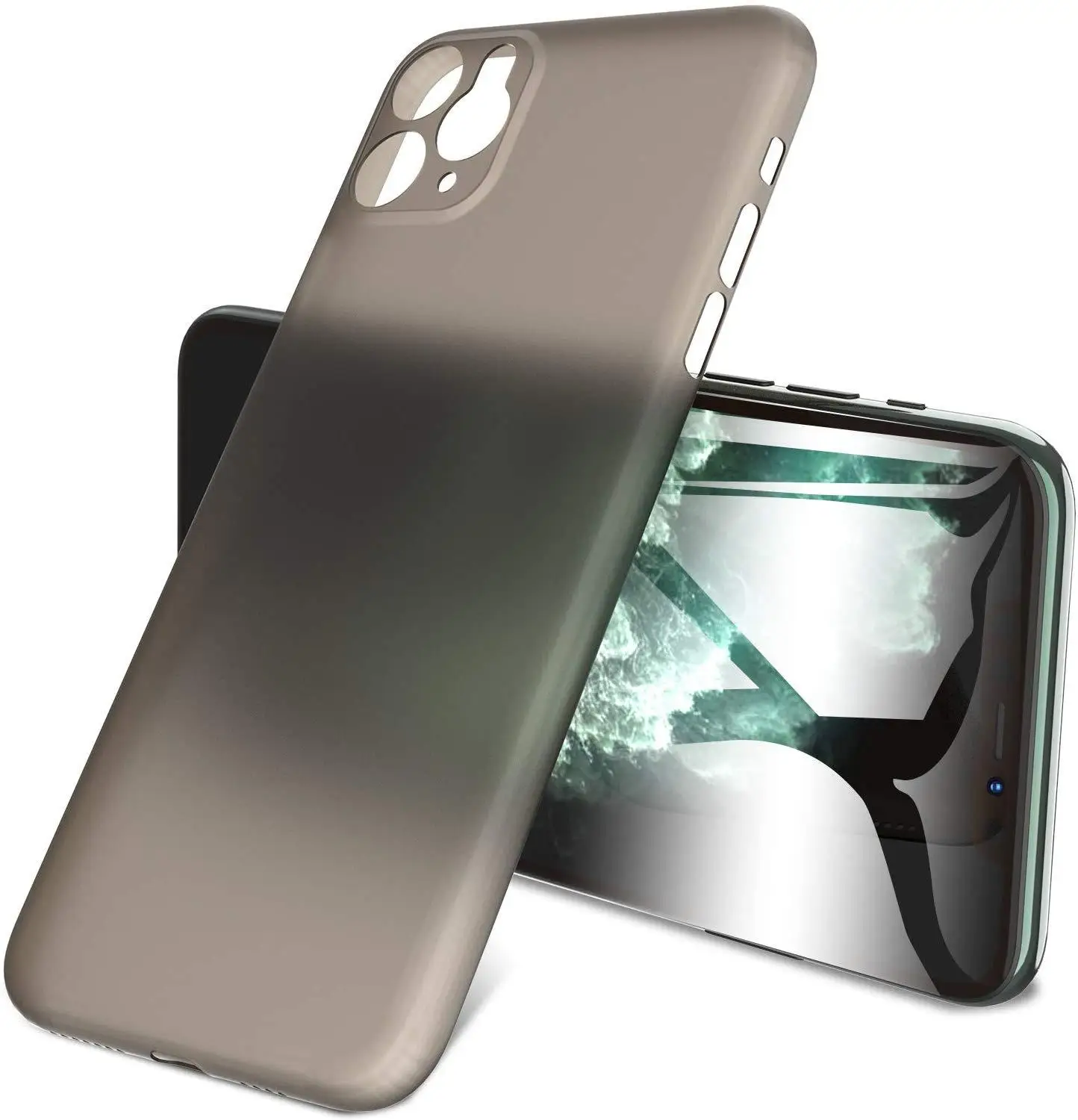 Ультратонкие матовые жесткие чехлы для iPhone 12 Mini 11 Pro XS Max XR X 8 Plus 7 6 6S SE 2020 чехол с