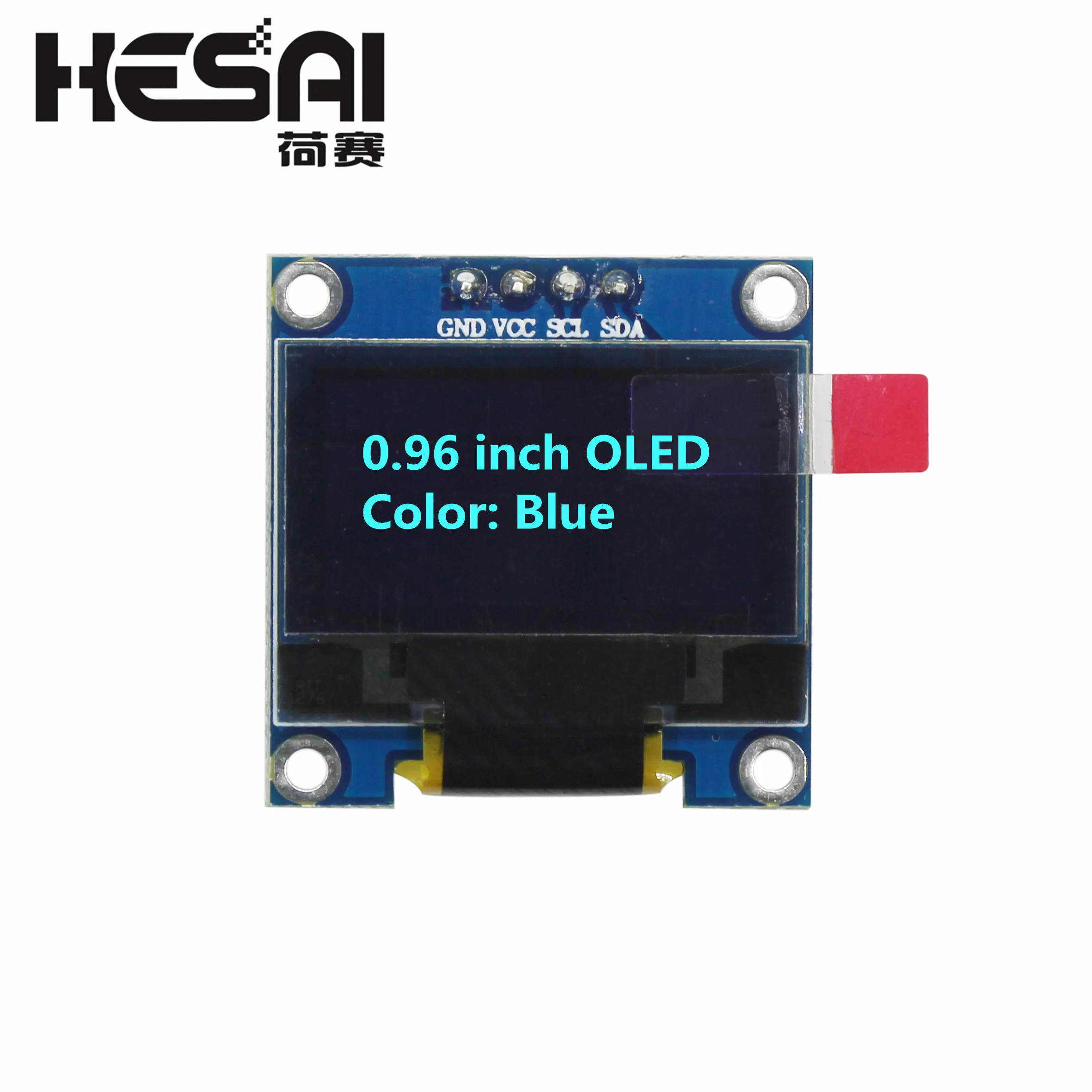 Модуль OLED дисплея 0 96 дюйма 128x64 синий/белый/желтый синий IIC общаться для arduino Diy
