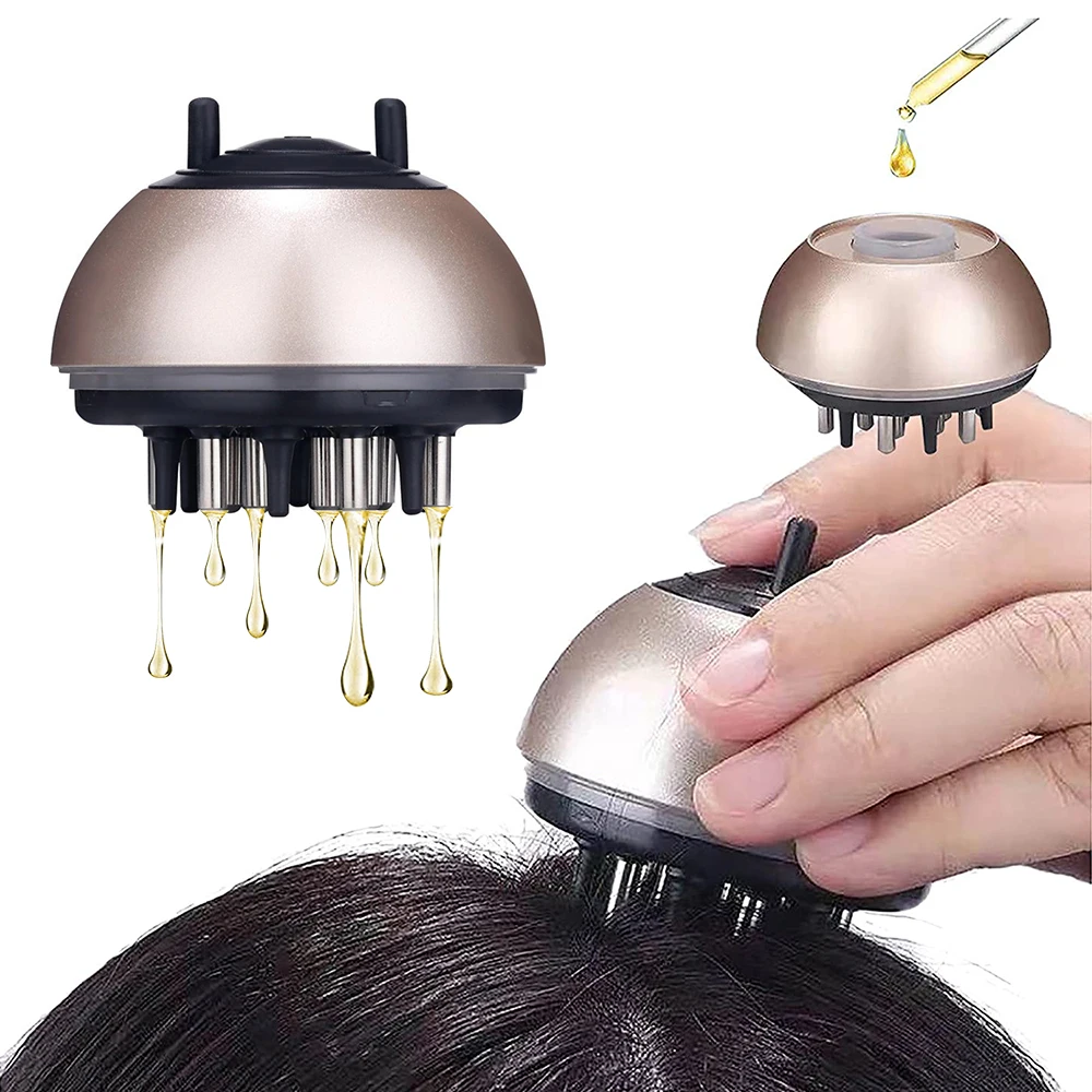 

Scalp Massage Brush Washable Anti Off Handheld Salon Regrowth Essential Oil Liquid Guiding Comb Portable Hair Care Tools