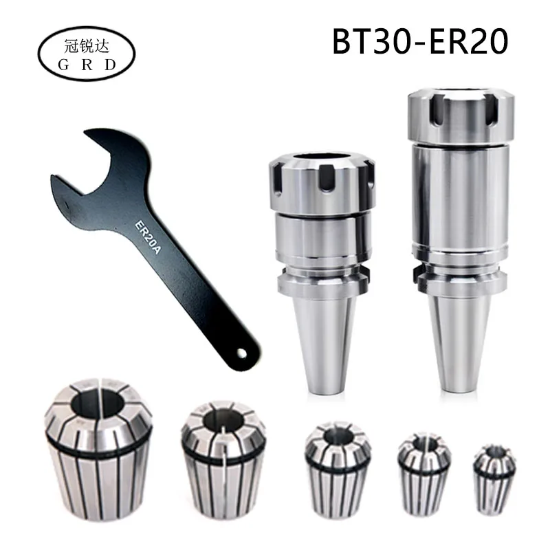 Высокоточный гаечный ключ BT30 ER11 ER20 ER25 7 шт. хвостовик для ножей 3 175 4 6 8 10 мм патрон с