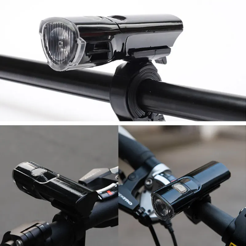 

3W Super Bright Bike Front Light Headlight LED Bicycle Waterproof Flashlight with Mount Holder Bicycle Accessories Flashing Lamp