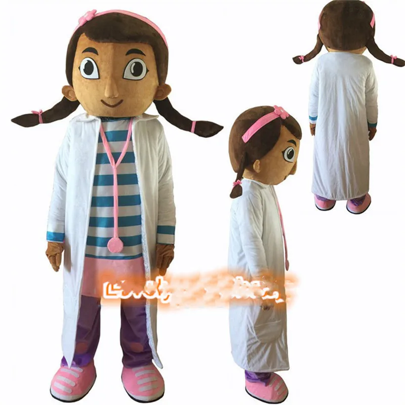 Костюм Доктора-талисман маскарадный костюм McStuffins для праздника вечеринки игры