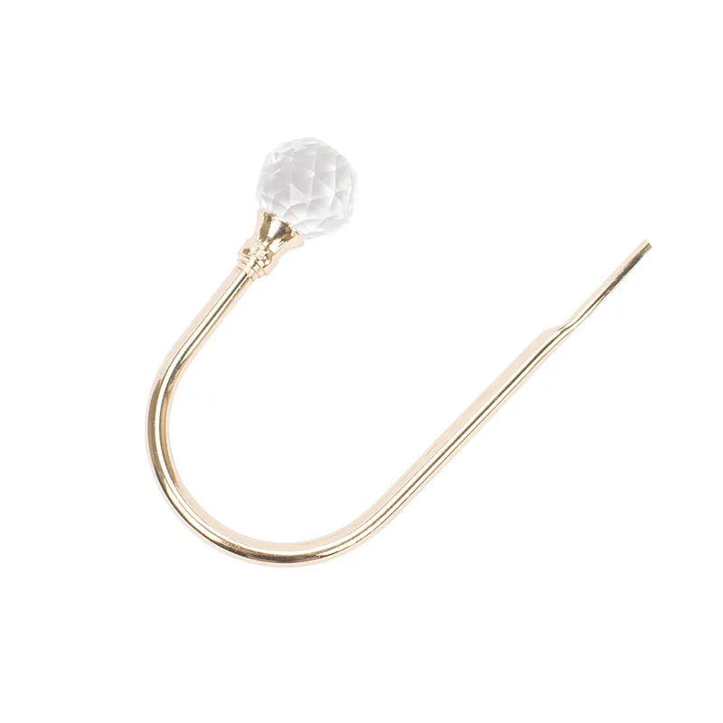 Большой со стразами и жемчугом Шторы держать с завязкой сзади крюк Держатель