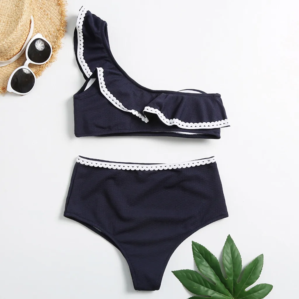 Бикини Модный женский бикини с принтом пуш ап подкладка купальник пляжный