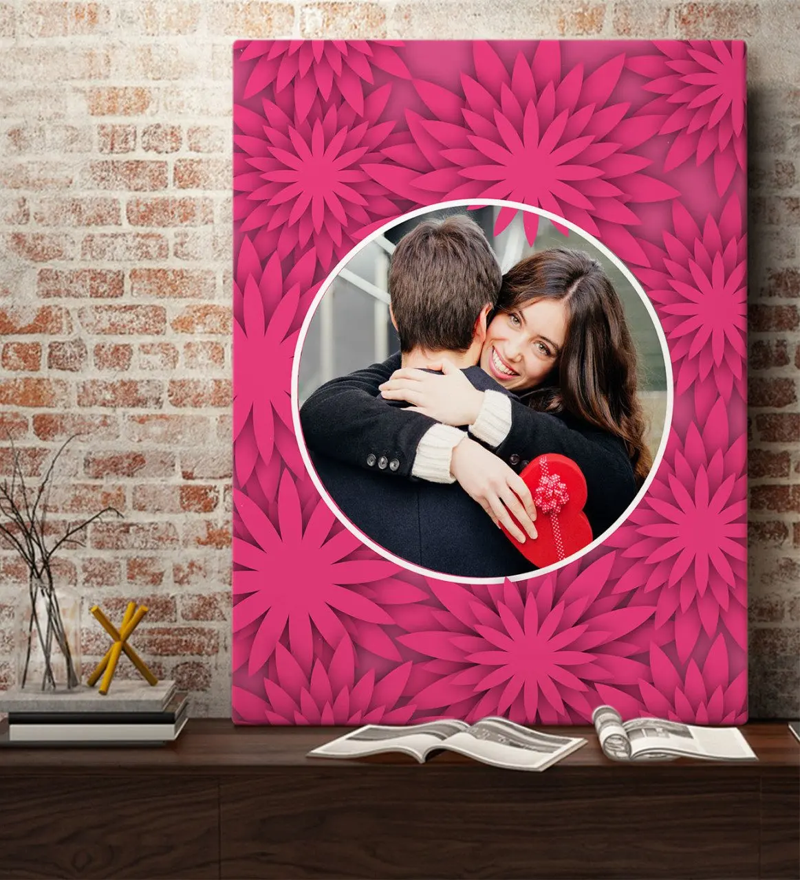 

Персонализированный художественный холщовый стол 4 (70x100 см.)