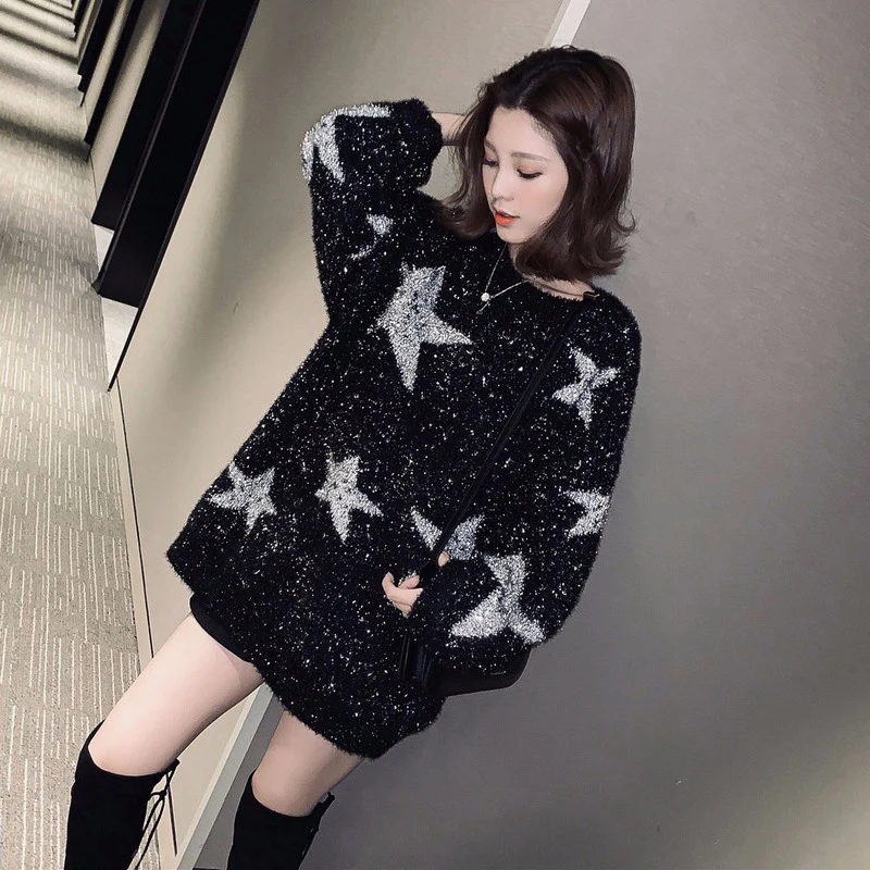 Весна и осень 2020 новая Корейская версия яркого Шелкового пуловера с круглым