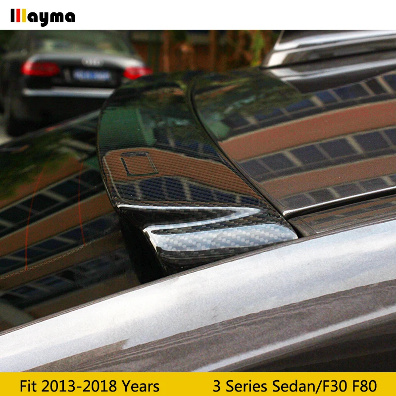 Стильный спойлер на крышу из углеродного волокна переменного тока для BMW 3 серии