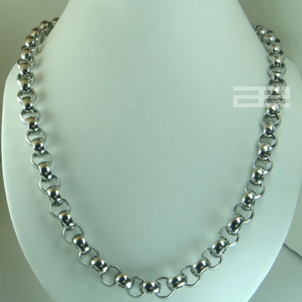 

9mm widht Men beads chains necklaces N200