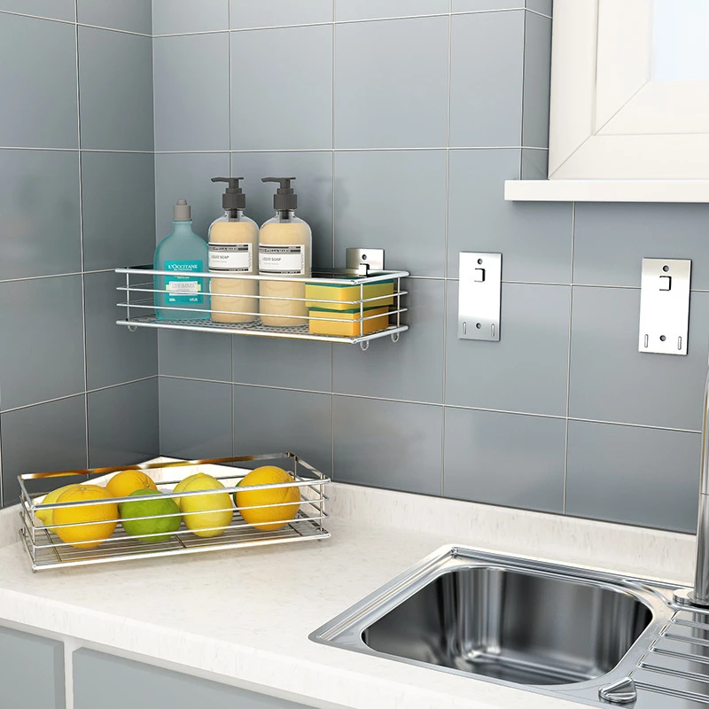 304 нержавеющая сталь кухонная настенная корзина для хранения полка фруктов