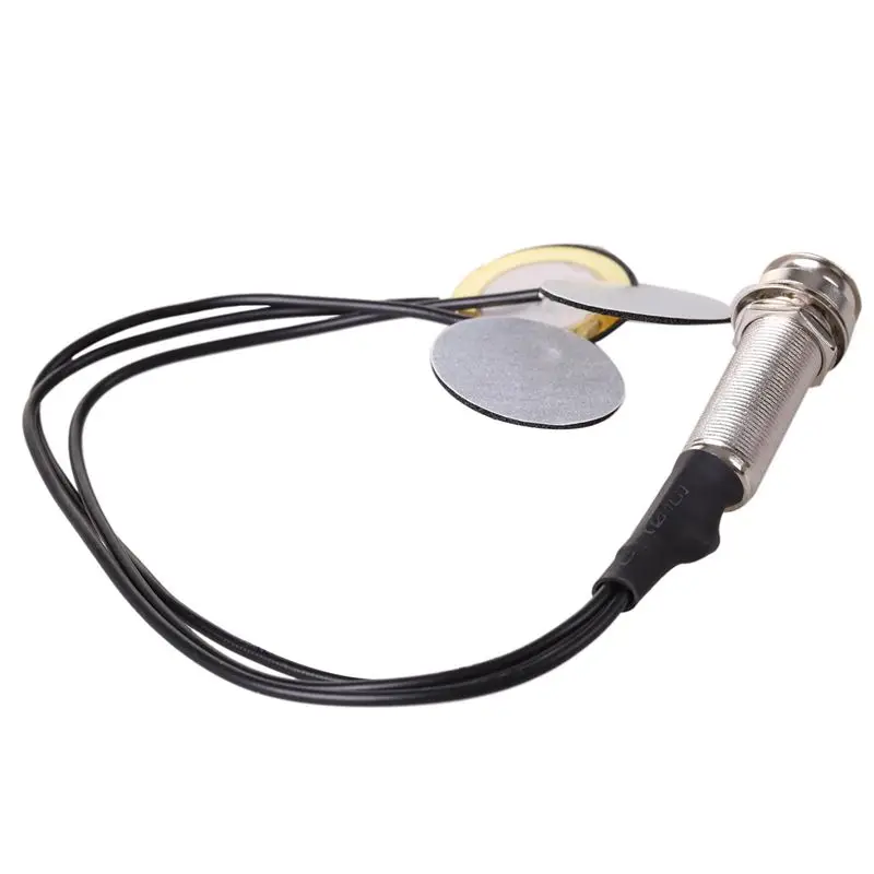 Piezo Contact Microphone 3 Transducer Pickups with end pin jack for Kalimba | Спорт и развлечения