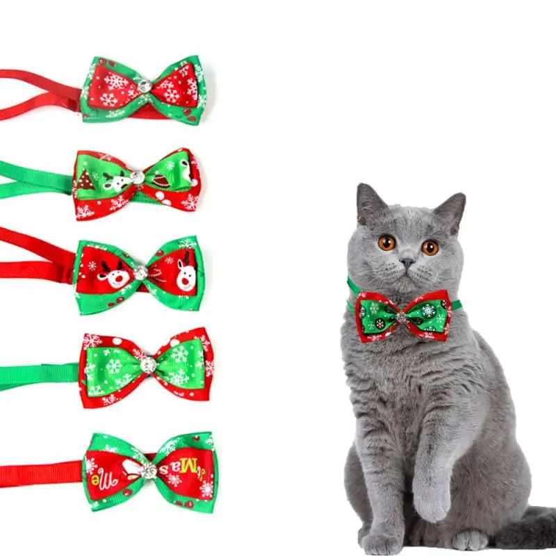 Светоотражающая лента для домашних животных Рождественская серия ремень