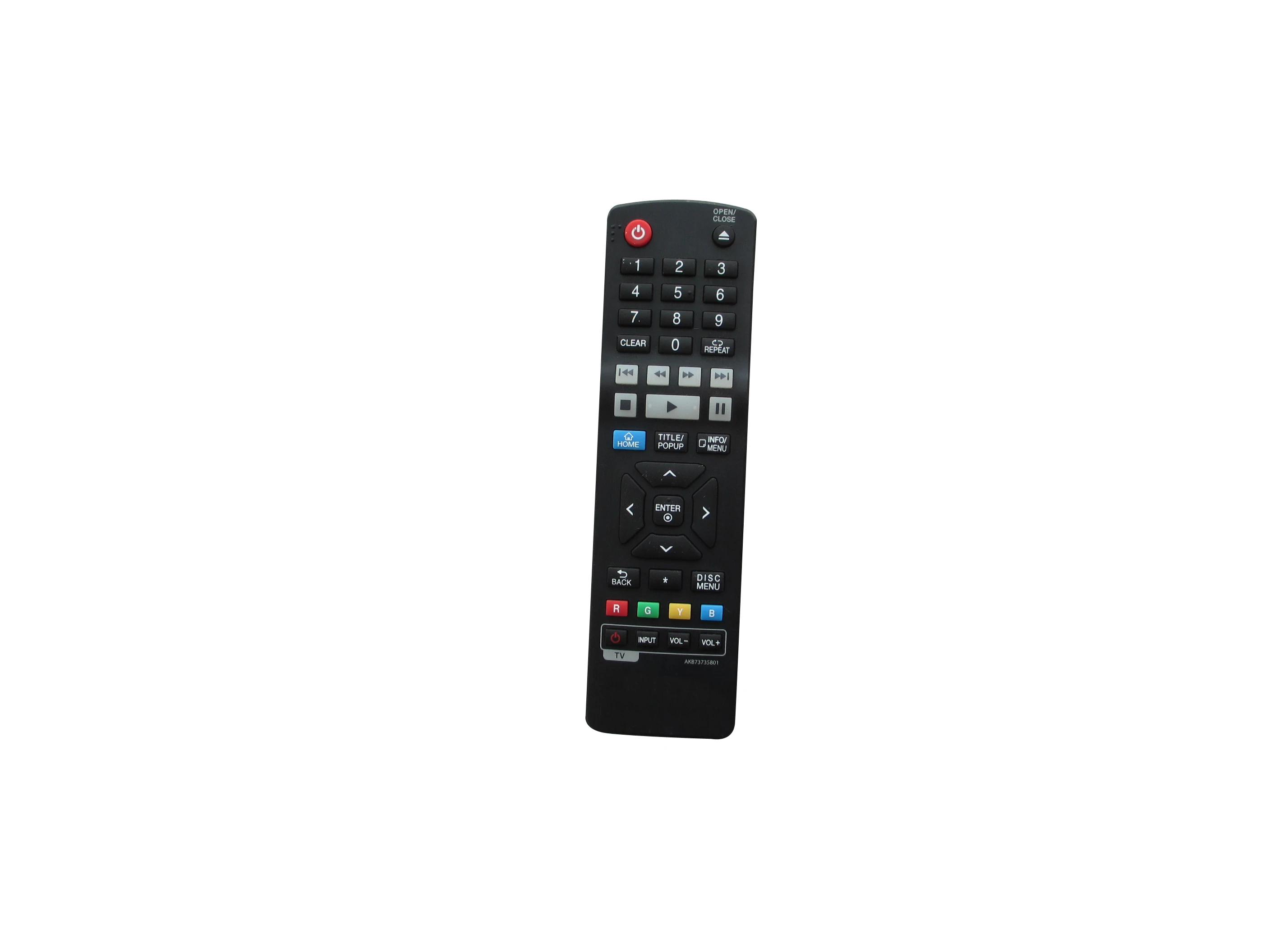 

Remote Control For LG AKB73735801 BP540N BP330 BPM55N UBK90 BP330N BP530 BP540 BP550 BP550N Streaming Blu-ray Disc DVD Player