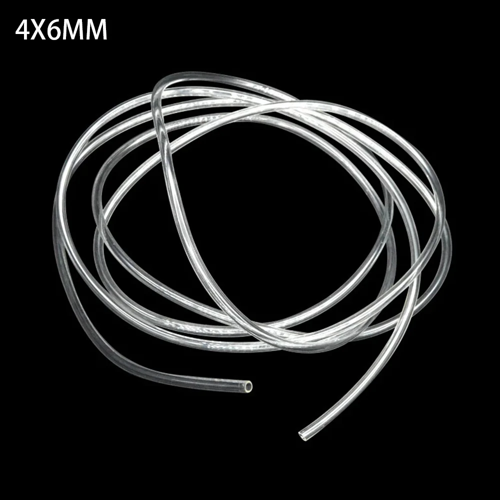 

1PC Food Grade Silicone Tube 4mm ID 6mm OD Aquarium CO2 System Transparent Silicone Hose Tubing for Brewing Filters Milk Cans