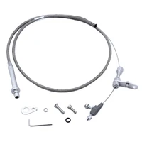 replacement throttle cable throttle cable kit fits for chevy trans th350 brackets and mounting hardware included