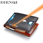 Кошелек кожаный мужской с Rfid-защитой и отделением для карт