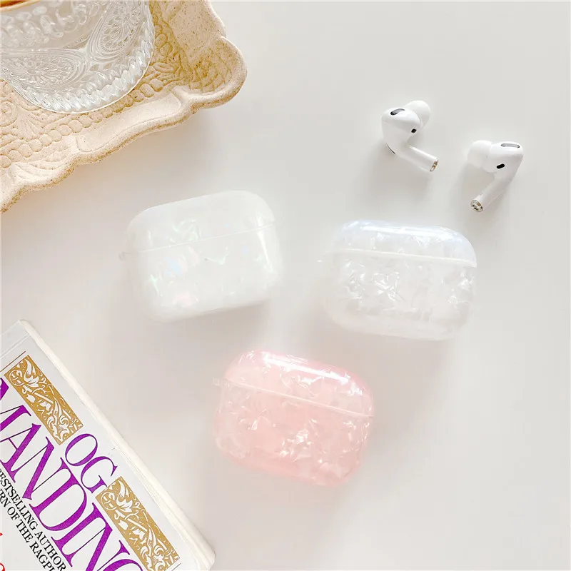 Модный Роскошный Мраморный чехол для Airpods Pro с рисунком Bluetooth Air pods 3 сумка