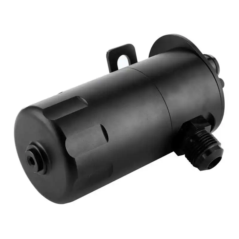 Catch Can Aluminum Alloy An10 5/8 Port Reservoir Tank Fuel Tank Universal Car Parts Car Accessories