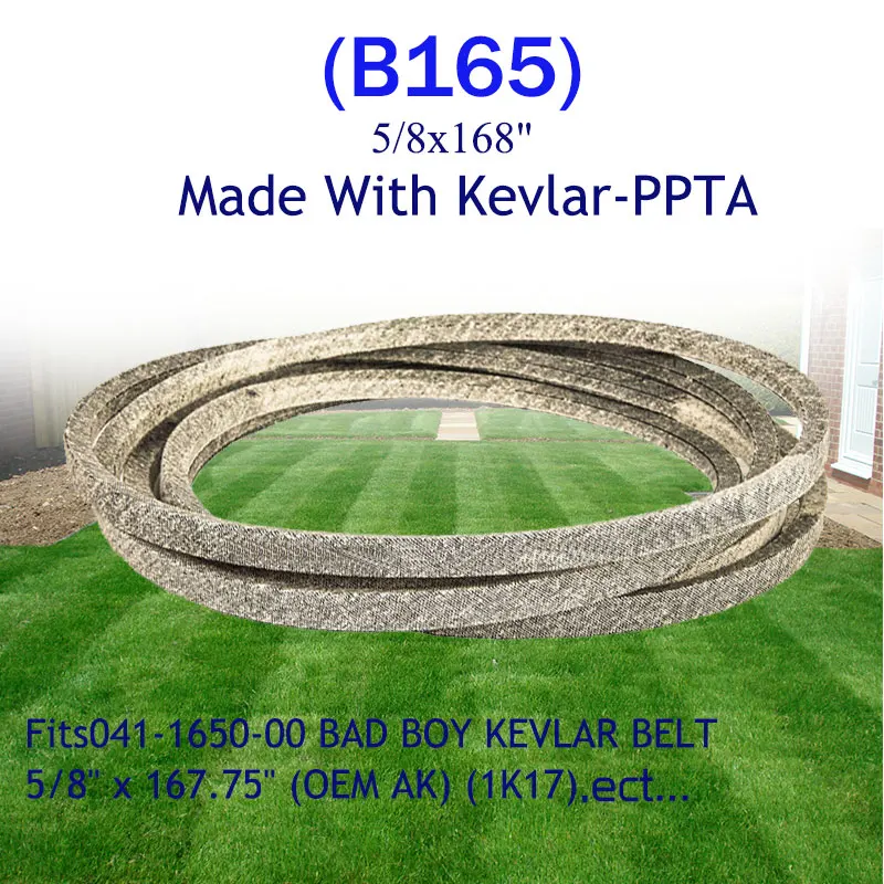 

Made with Kevlar Fit 50"Time Cutter Z OEM replacement V-Belt compatible for Toro 110-6892 1/2"x 140" High Temperature Resistance