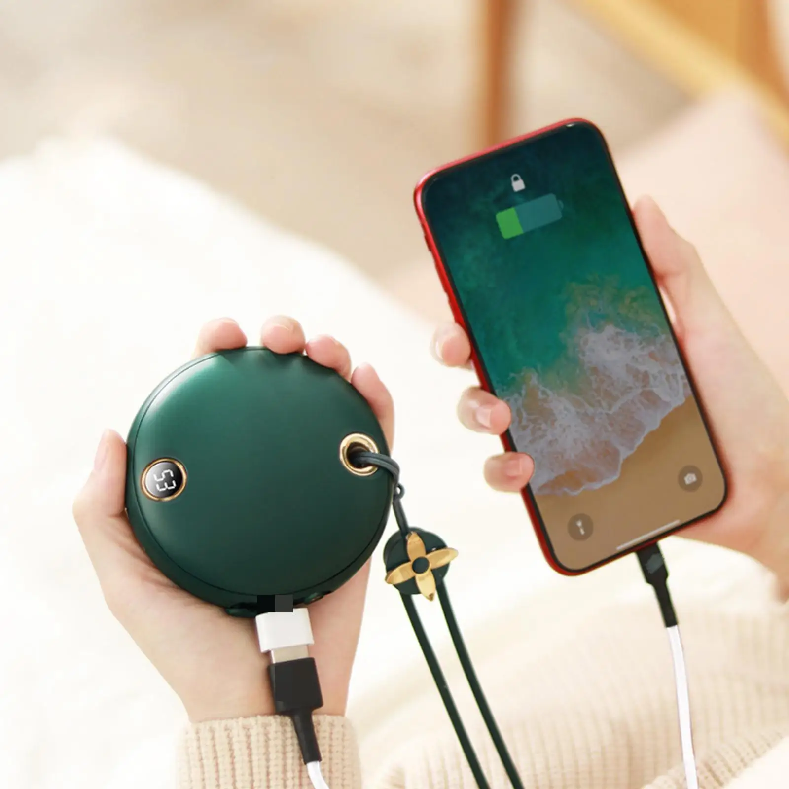 8 Вт портативный мини ручной нагреватель USB Перезаряжаемый Карманный Мобильный