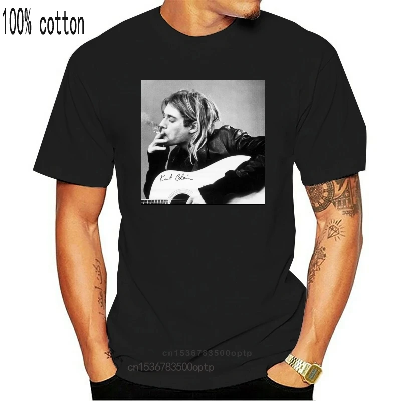 

Новинка Курт Дональд кобеин черная футболка Xs 2Xl