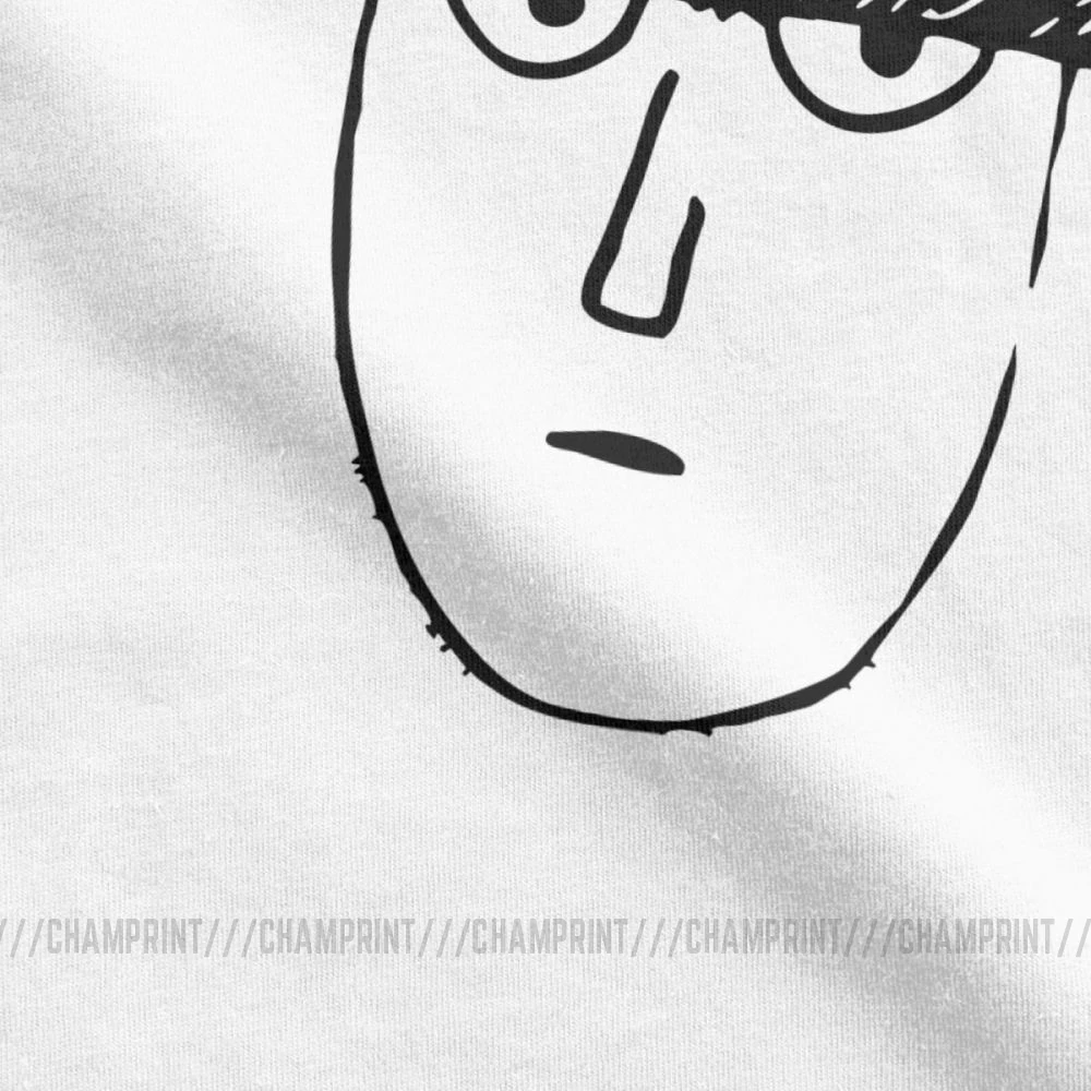 Мужские футболки Mob Psycho 100 Новинка 100% хлопковая футболка с коротким рукавом Crewneck
