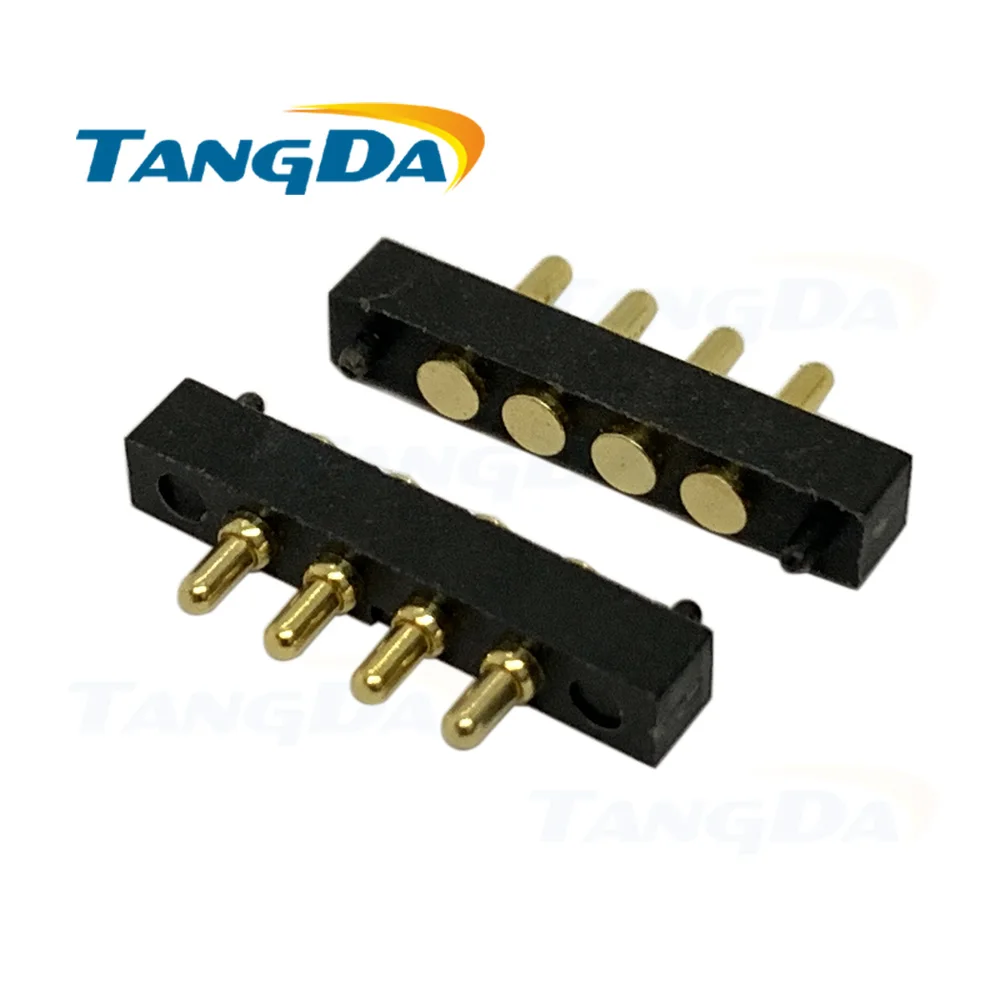 Штырьковый разъем Tangda pogo 1 83*5 5 мм штырь тока интервал 2 54 (PH) 4p 4 штырька умная