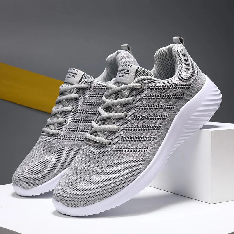 

Men Sneakers Non Slip Comfortable Casual Shoes Mesh Sneakers Breathable Outdoor Walking Shoes Zapatillas Hombre