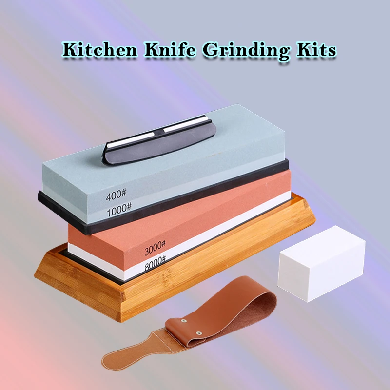 

Fine Grinding Chefs Choice Knife Sharpener Stone Set Work Sharp Coarse Stones Sharpening Knives Whetstone Kit Kitchen Tools