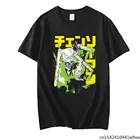 2021 аниме бензопила популярная Harajuku оверсайз Kpop одежда с коротким рукавом летние мужские футболки