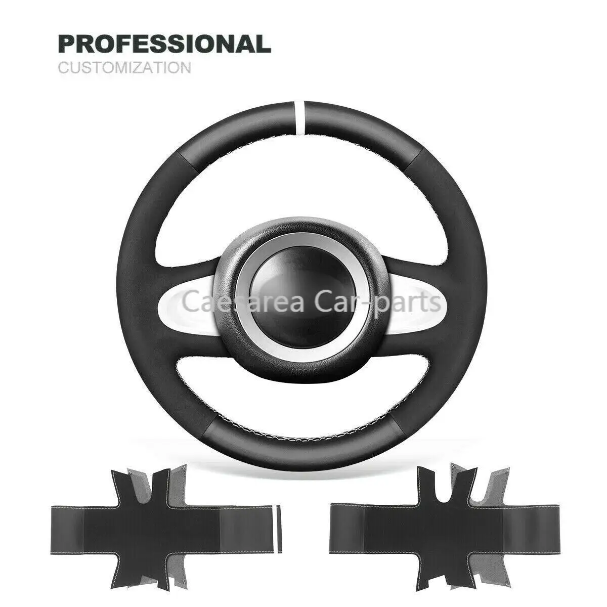 

Сделай сам, черная кожа, черная замша, искусственная кожа для Mini R56 Clubman Clubvan