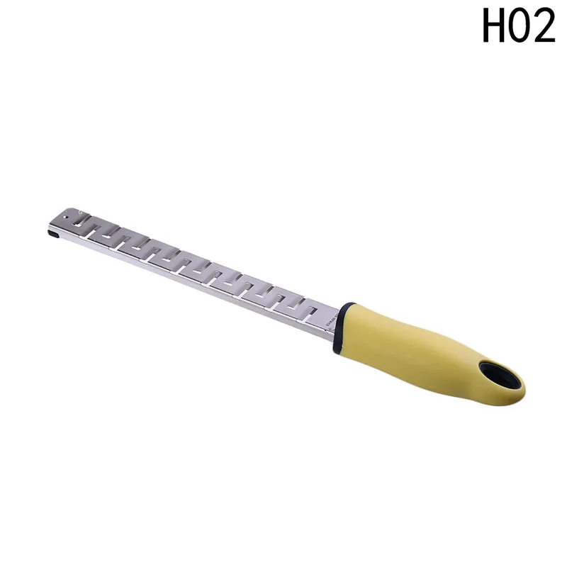 

1pc Lemon Cheese Grater Zester Stainless Steel Lemon Zester Fruit Peeler Micro Cheese Grater Lemon Zester Fruit Orange Rallador