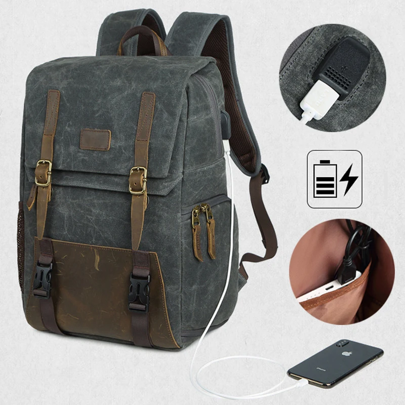 Сумка для фотоаппарата тканевая водонепроницаемая кожаная ноутбука |