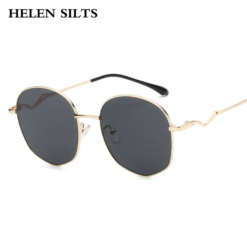 

Steampunk Round Sunglasses Women New Fashion Oversized Sun Glasses For Men Vintage Shades Eyewear Female Outdoor UV400 Oculos