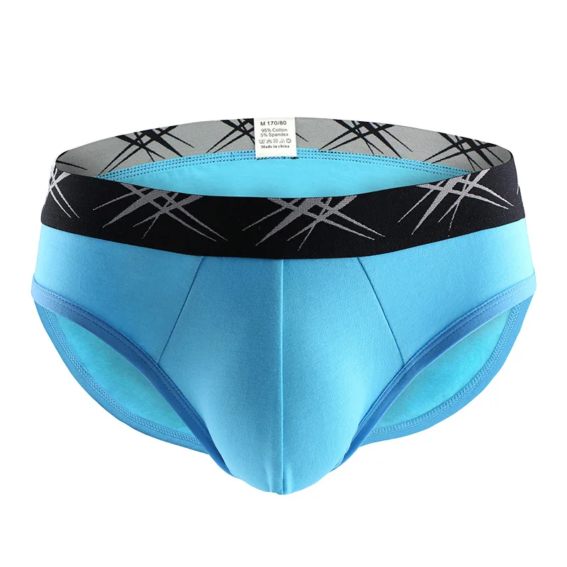 Мужское нижнее белье сексуальные мужские плавки хлопковые дышащие трусы Трусы