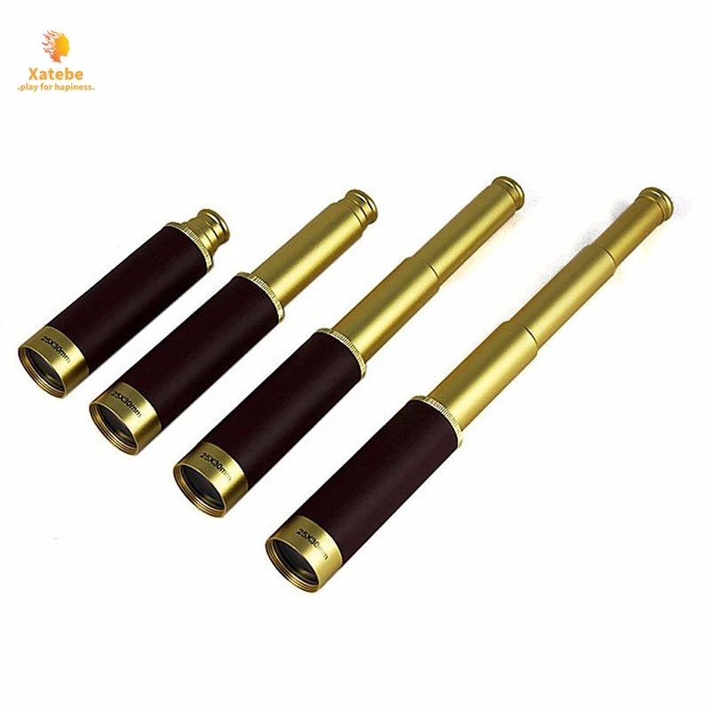 

25X30 Pirate Monocular Professional Vision Monocular Telescope Astronomical Eyepiece Spyglass with Free leather bag High power