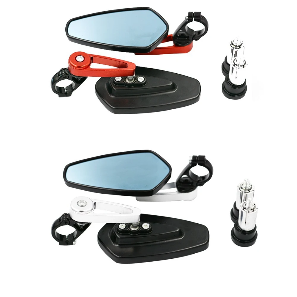 motorcycle Rear View Car Mirror Rearview Back Up Monitor Screen Support Parking for License Plate |