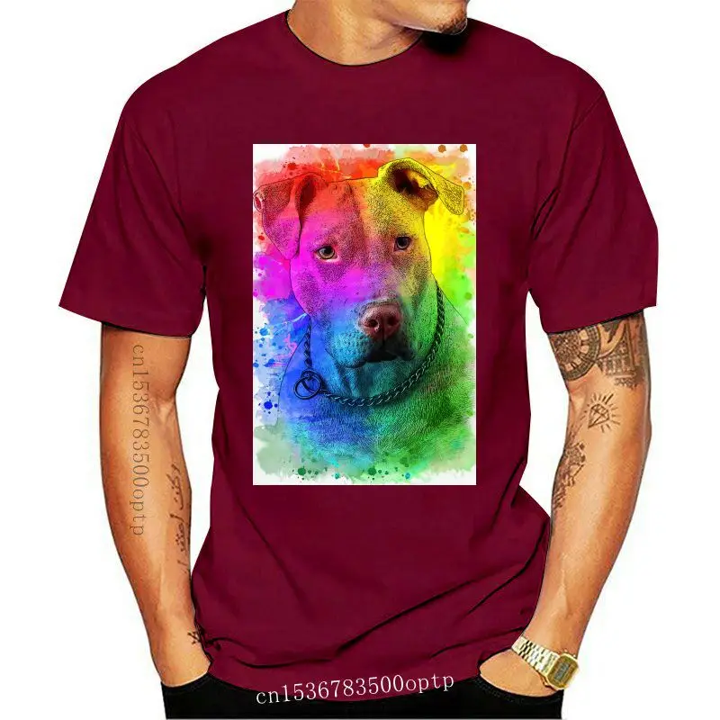 

New 2021 2021 Fashion Mens T-Shirts PITBULL - 2021 BLACK RINGER COTTON TSHIRT Tee Shirt Casual Short Sleeve