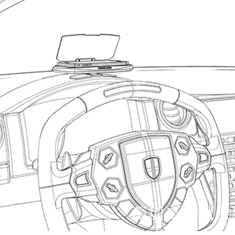 Автомобильный стоячий дисплей стеклянный регулируемый кронштейн для телефона