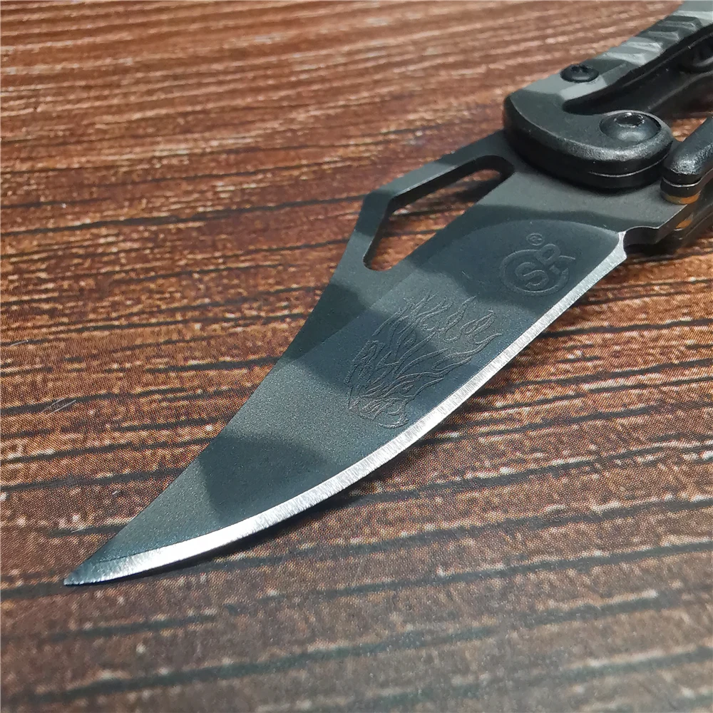 Складной нож джунглей карманный из нержавеющей стали портативный охотничий для