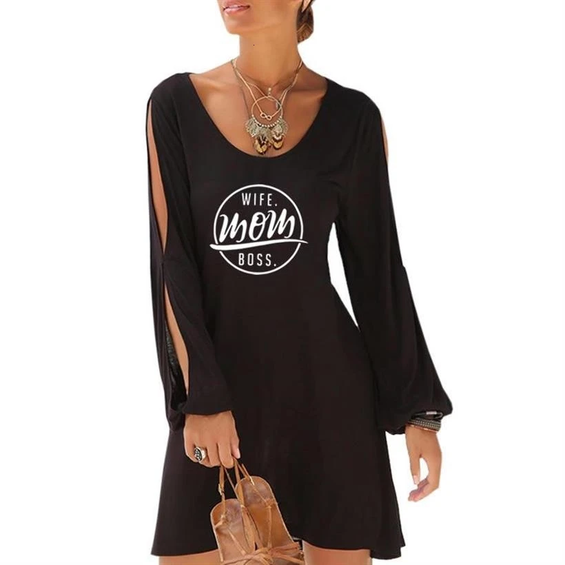 Для жены мамы босса с буквенным принтом новинка 2019 года летние женские модные