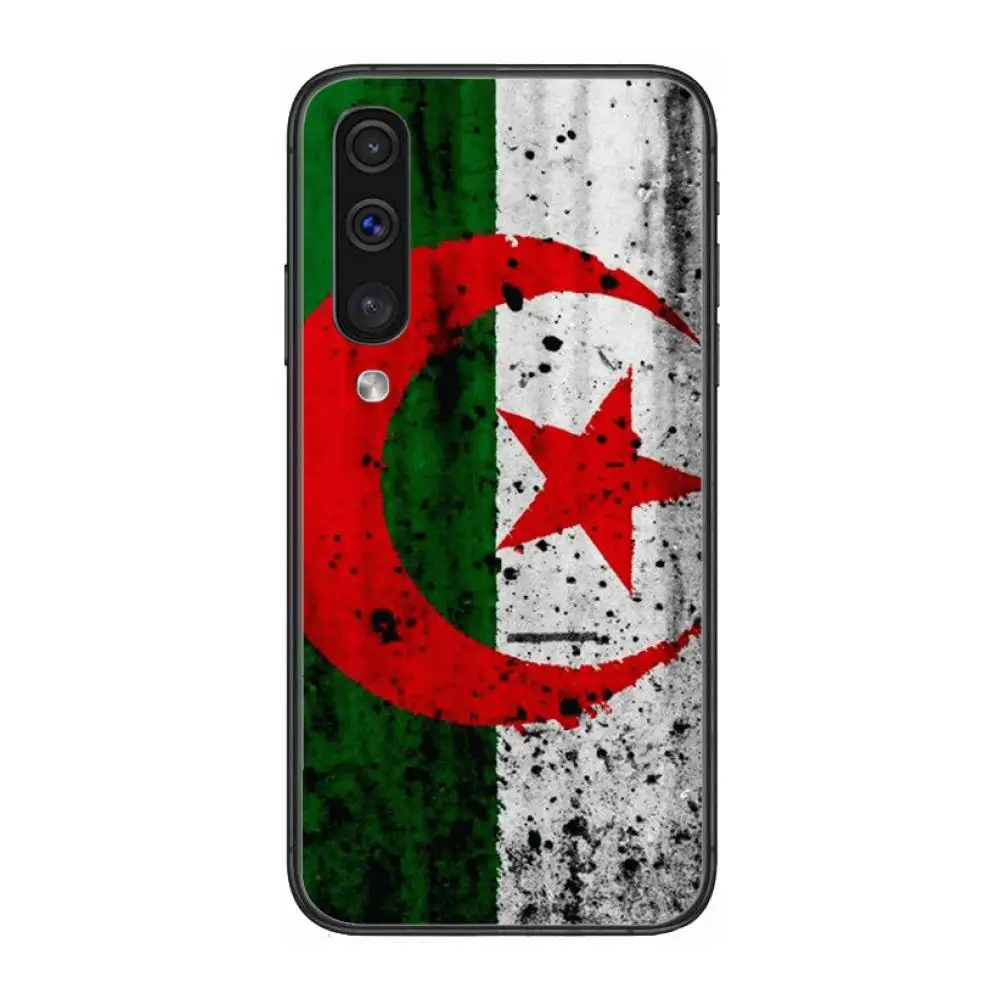 

Algeria National Flag Phone Case Hull For Samsung Galaxy A 3 5 6 7 8 9 E 2018 Plus 2017 E S Black Shell Art Cell Cover TPU