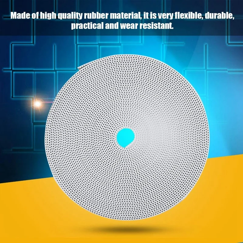 Конвейерная лента для гравировального Станка 2Gt-6 мм синхронная из искусственной