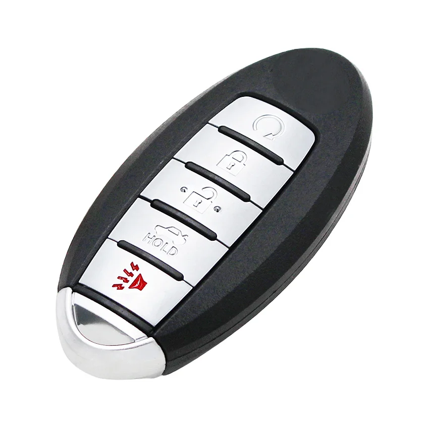 5 Buttons Smart Remote Key Fob 4+1 Button 433MHz 4A Chip For Nissan Altima Maxima Pathfinder Uncut KR5S180144014 S18014020 | Автомобили и