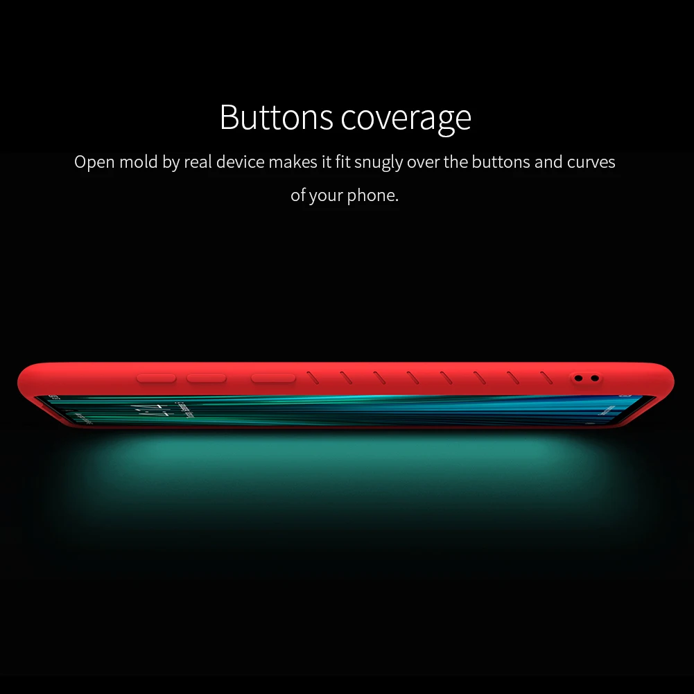 Для Xiaomi Redmi Note 8 Pro 8 чехол Nillkin резиновая обернутая Жидкая силиконовая Мягкая сенсорная задняя крышка для Redmi Note 8 Pro 8 чехол